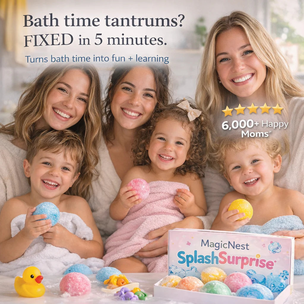 12-Piece Ocean Surprise Toy Bath Bomb Set